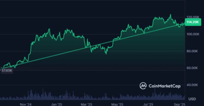 iphone-17-and-best-wallet-protects-crypto The price of BTC on CoinMarketCap.