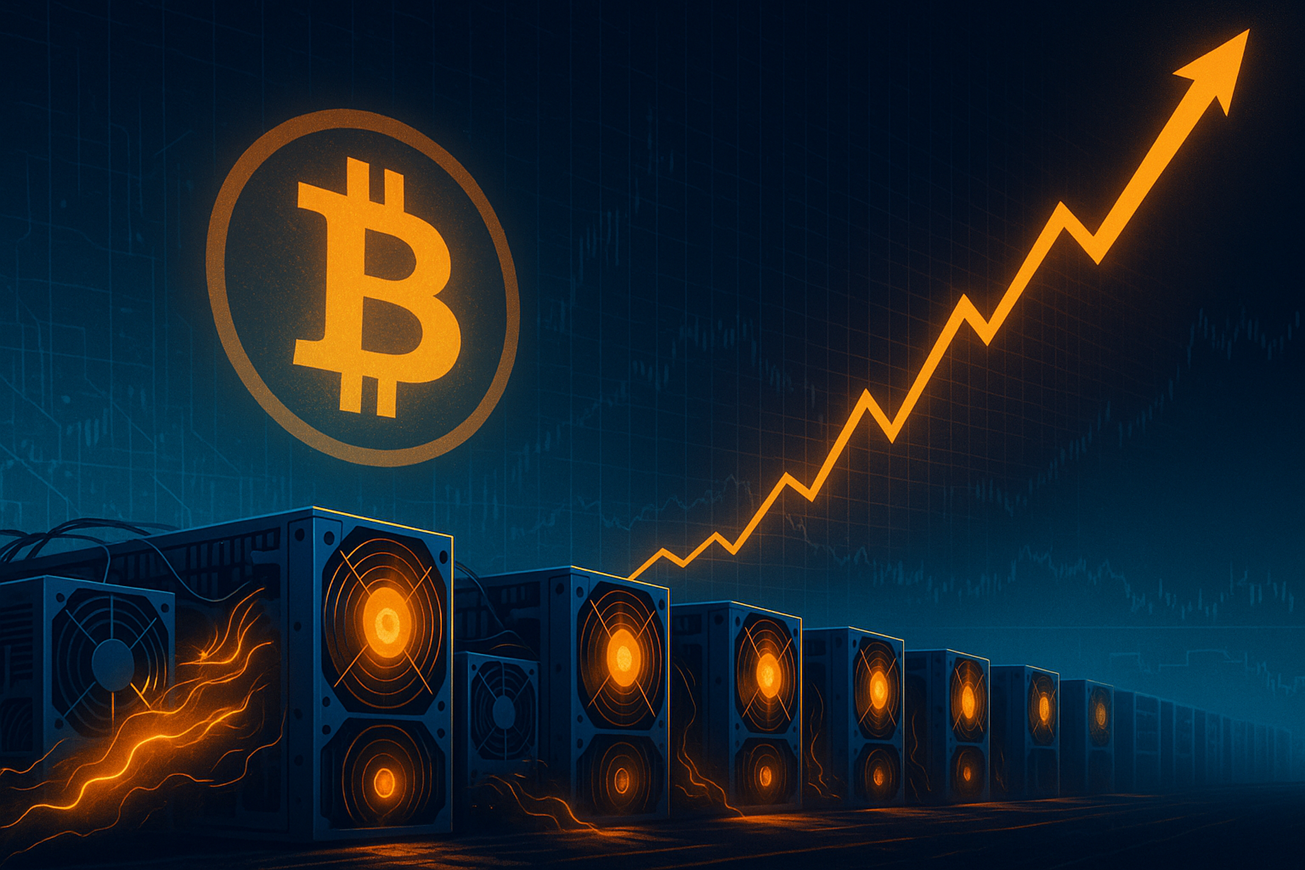 Bitcoin Network Kigger than before: Hashrate puts a new record