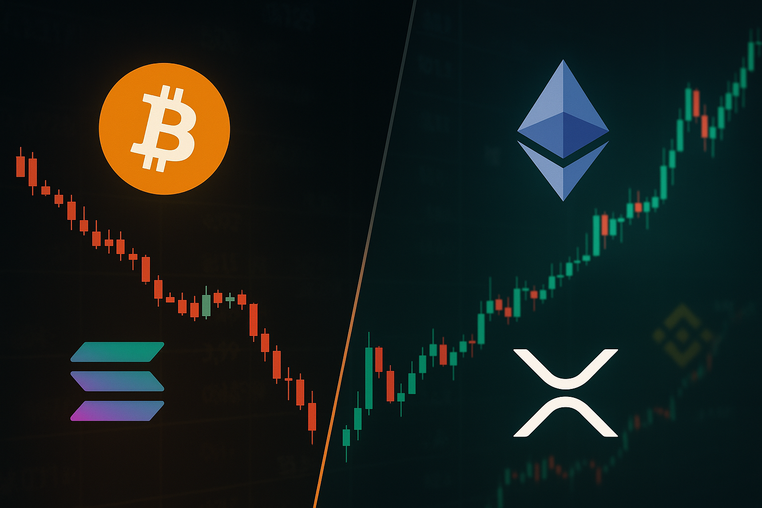 Bitcoin, Solana Vs Ethereum, XRP