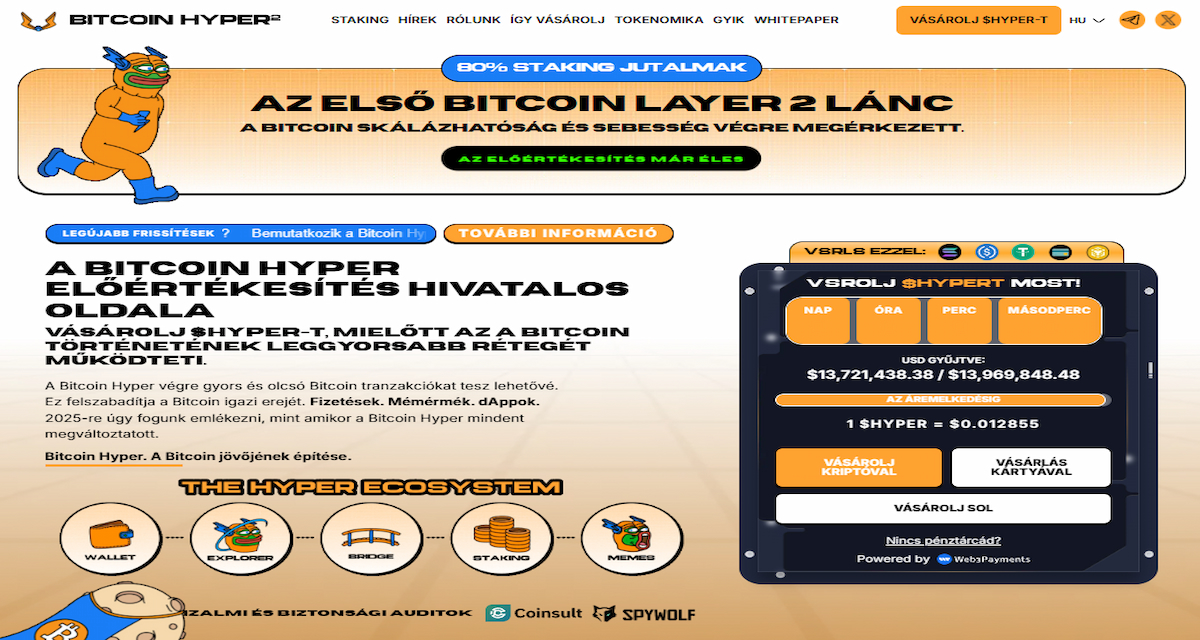 Mi az a Bitcoin Hyper (HYPER)