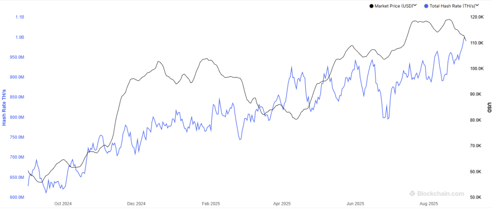 Bitcoin Network Bigger Than Ever: Hashrate Sets New Record