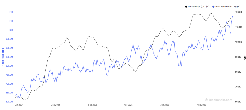 Bitcoin Hashrate