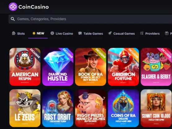 coin casinon uudet