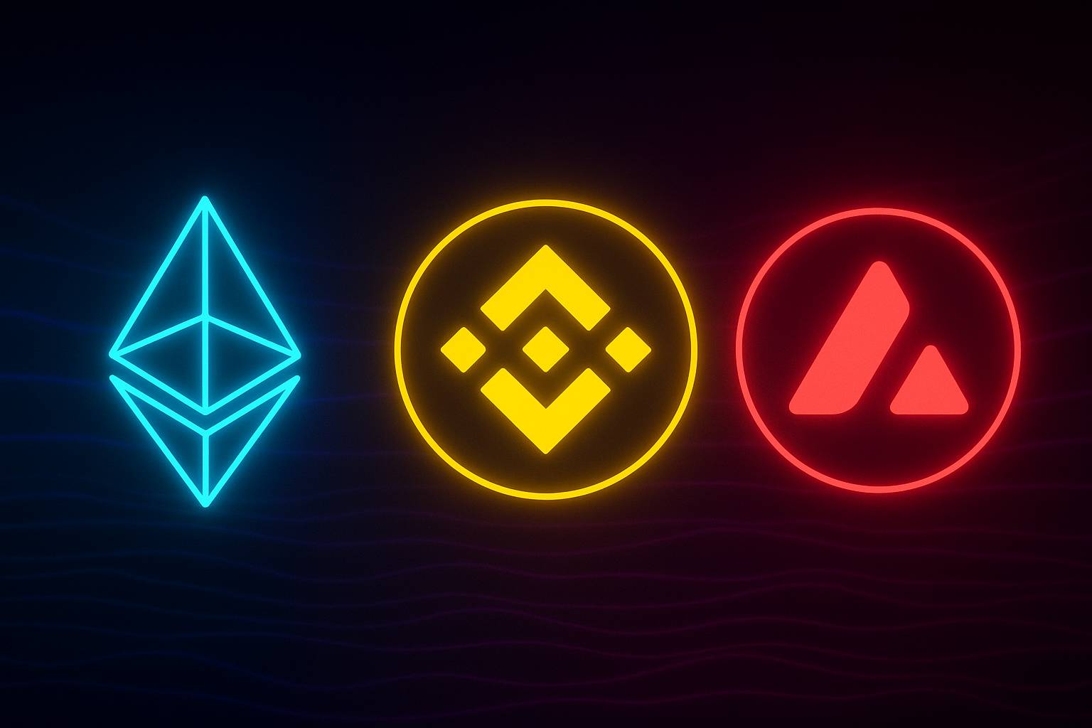 Ethereum AVAX BNB