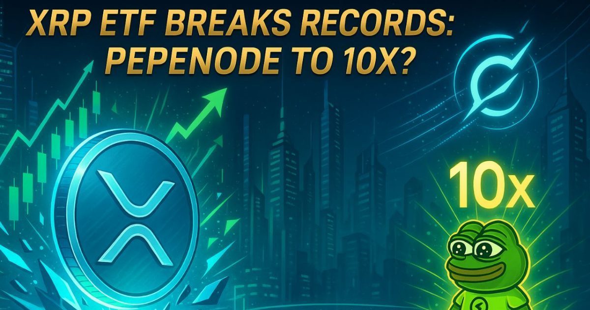 Grok Predicts XRP Price After Spot ETF Sees Crazy Demand: PEPENODE to 10x Soon?