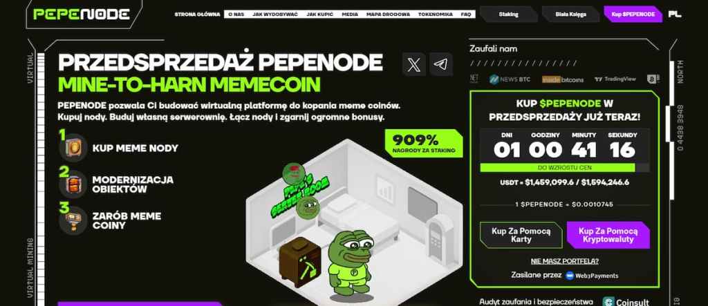 Pepenode (PEPENODE): Bezpieczeństwo i wizja długoterminowa