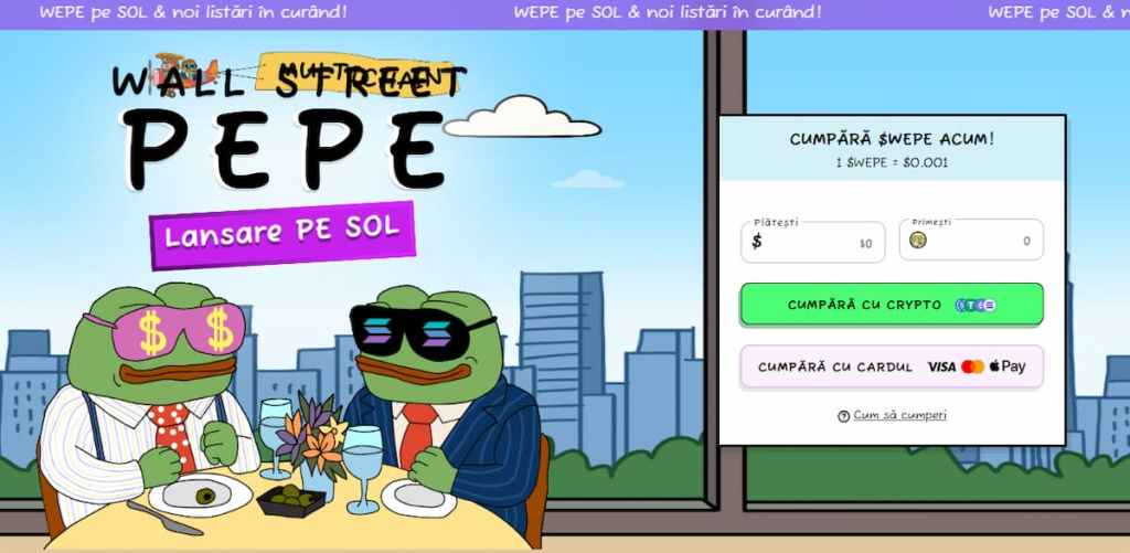 Wall Street Pepe (WEPE)