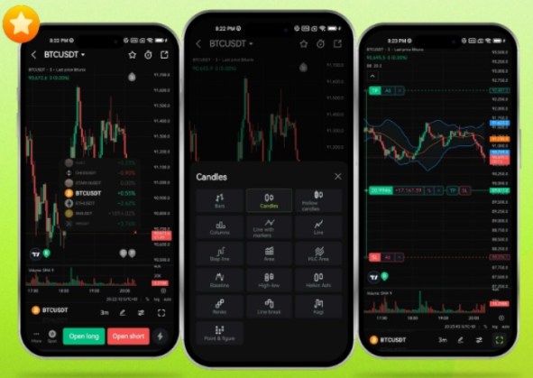 Bitunix’s mobile app.
