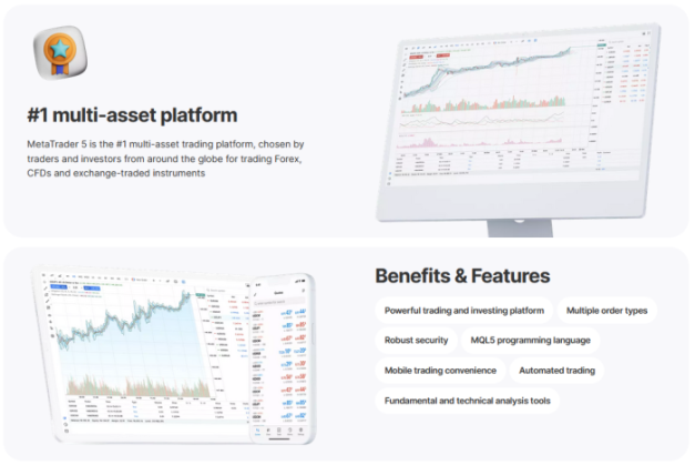 Admiral Market’s MT4 platform offers advanced trading features and benefits.