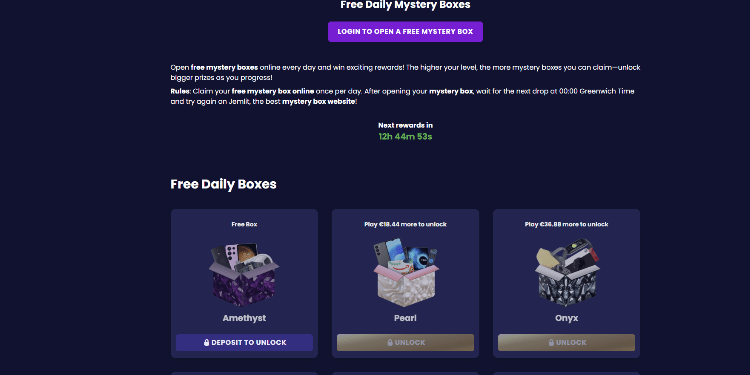 Nemokamos paslapčių dėžutės