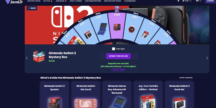 Pagrindinės JemLit savybės