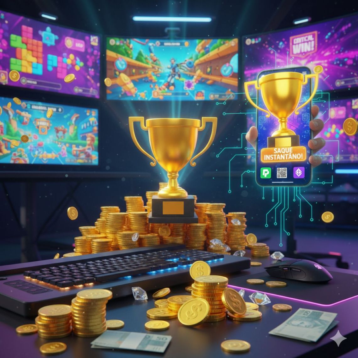 jogos para ganhar dinheiro