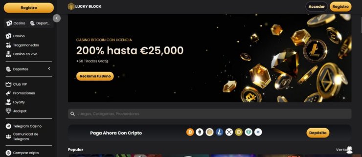 Jugar en un casino internacional como Lucky Block equivale a seguridad
