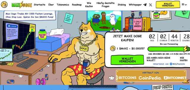 Maxi Doge presale
