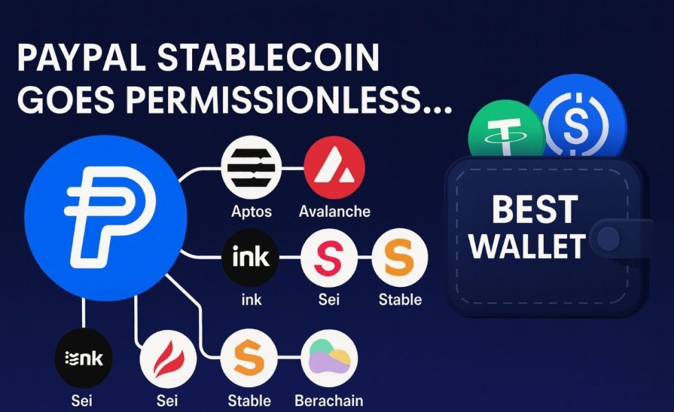 PayPal Stablecoin Goes Permissionless Across Nine Blockchains, Drives Attention to Best Wallet