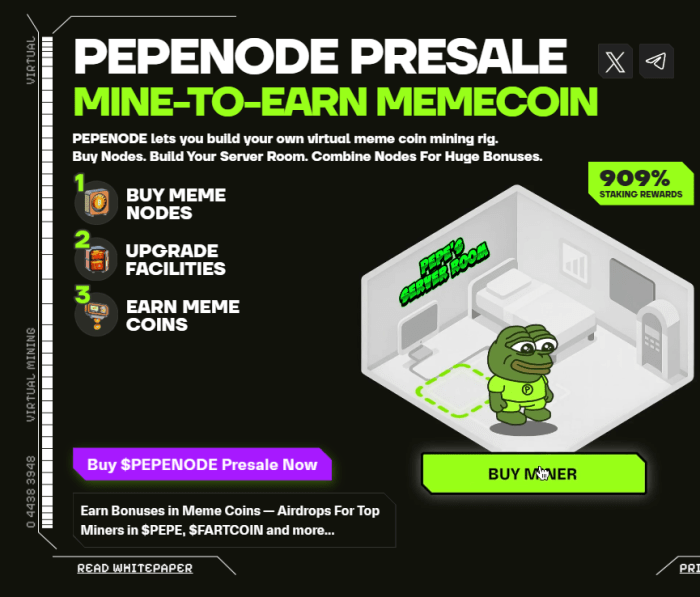 Pepenode presale