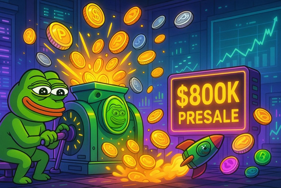 Pepenode presale reaches $800k allows users to mine meme coins