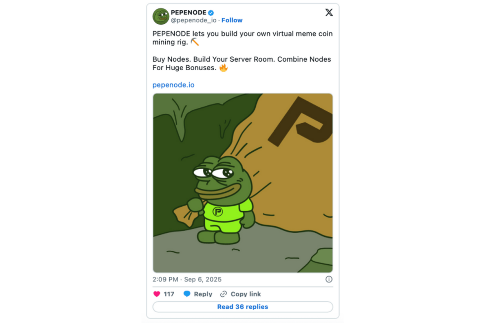 pepenode x mining