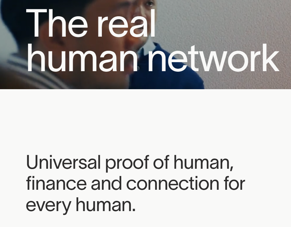 Das echte menschliche Netzwerk