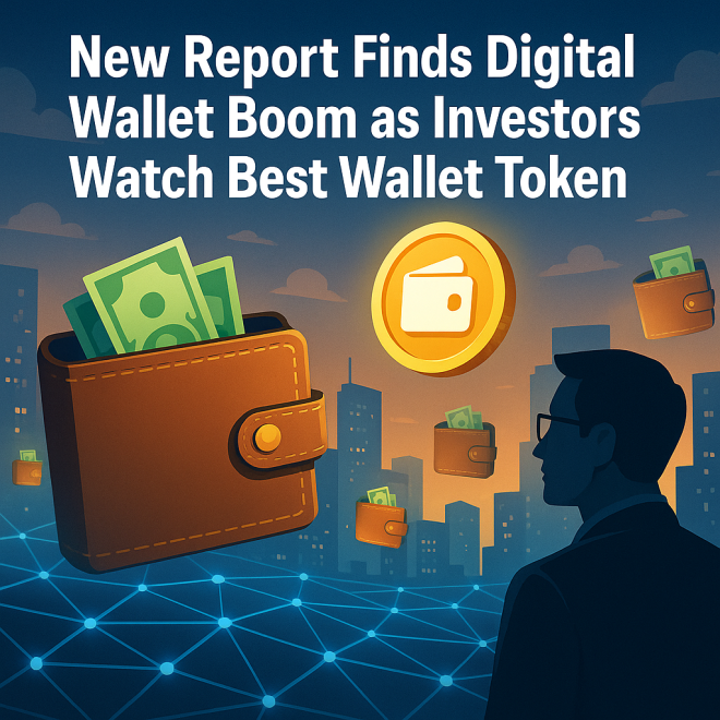 New Report Finds Digital Wallet Boom as Investors Watch Best Wallet Token