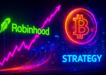 Robinhood feiert S&P 500-Aufnahme, während Strategy Milliarden in Bitcoin investiert.