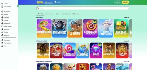 サンバスロッツ カジノゲーム