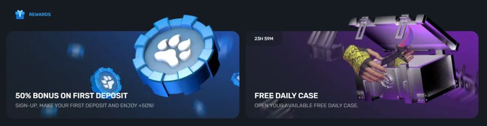 Bonusy na SkinsLuck