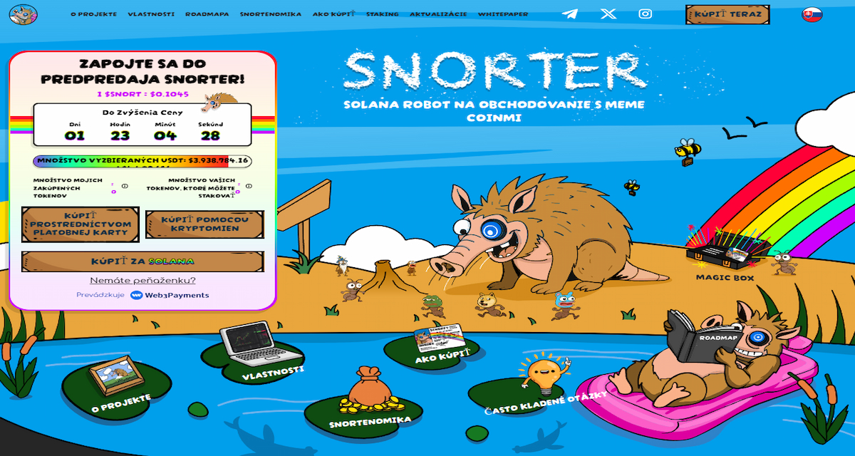 Snorter Token – Inovatívne komunitné incentívy
