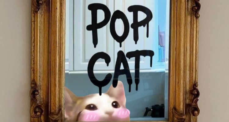 5. Popcat (POPCAT) – katė, kuri pavertė memą į žaidimą