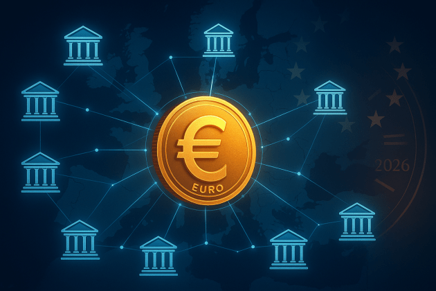Nine Banks Unite On Euro Stablecoin, Eyeing Rollout In Second Half Of 2026