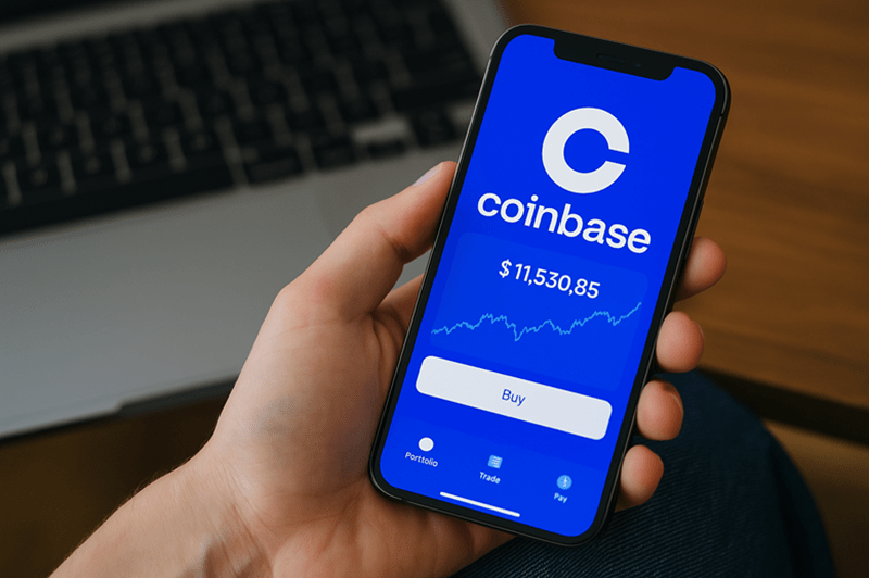 Super aplikacja Coinbase