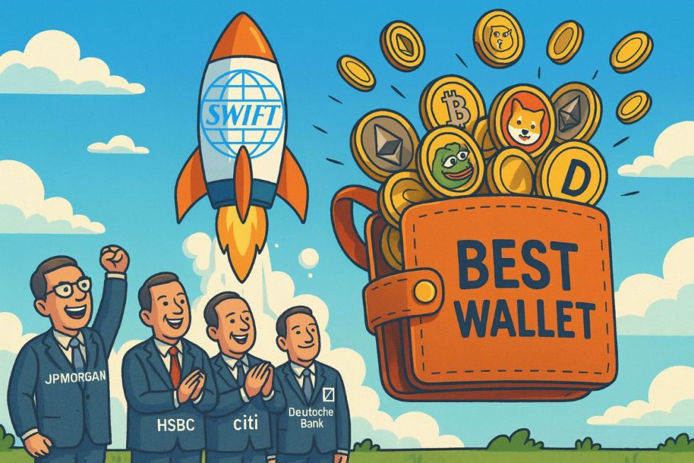 SWIFT to Launch a Blockchain-Based Ledger & Bring Attention to Crypto Tools Like Best Wallet