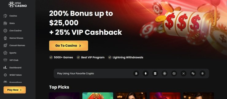 WSM Casino acepta jugadores internacionales de diferentes países