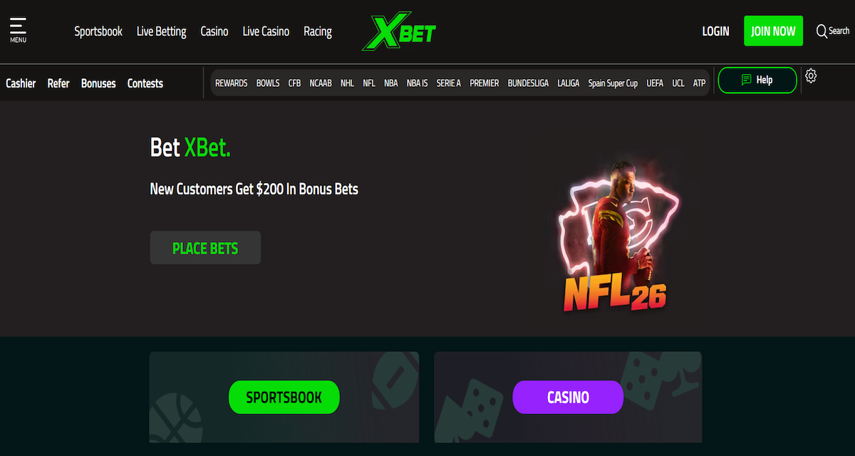 XBet – Mobile-first sportsbook designed for casual players and fast betting action