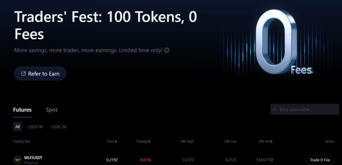 zero fee winners