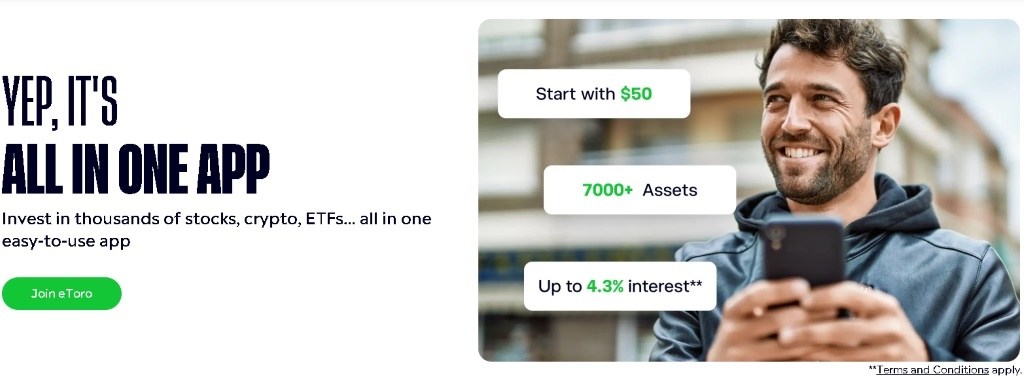 Купівля UNI через eToro