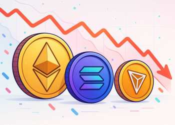 Marché on-chain : baisse de 16 % des frais en sept., focus sur ETH, SOL, TRX et leurs tendances