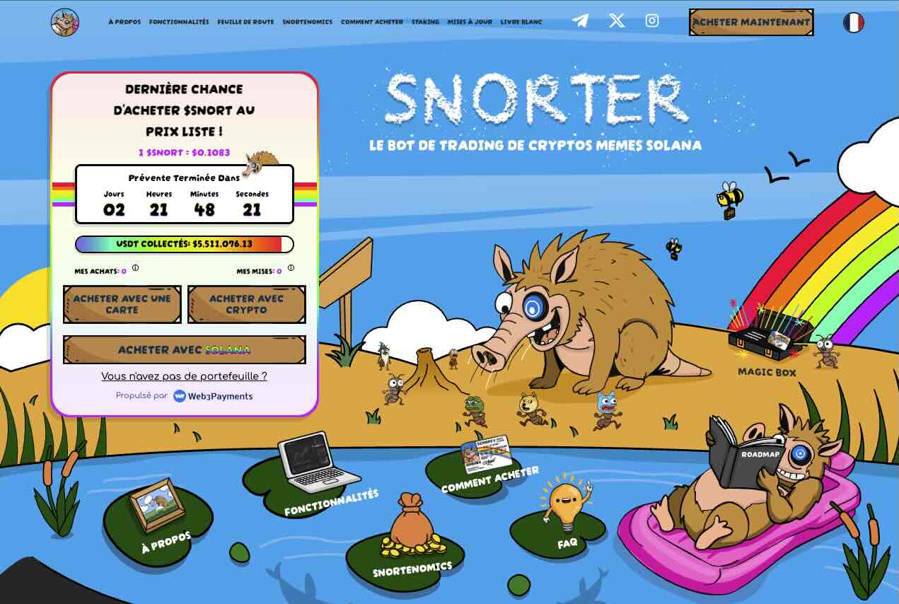 Acheter Snorter Token