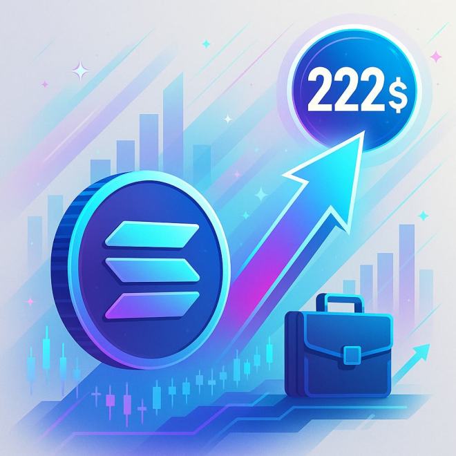 Solana : vers 222 $ cette semaine ? Niveaux clés, momentum et scénarios à surveiller.