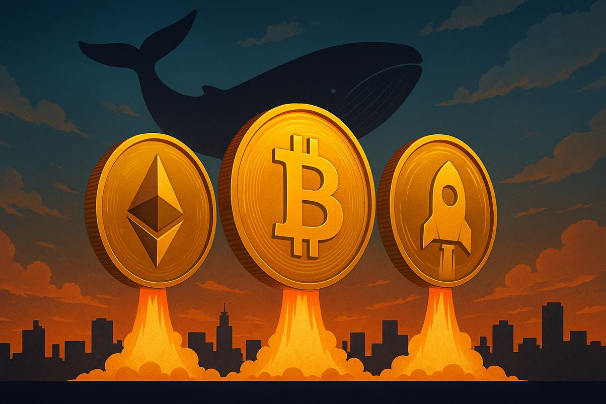 クジラが注目する11月前に買うべきアルトコイン3選