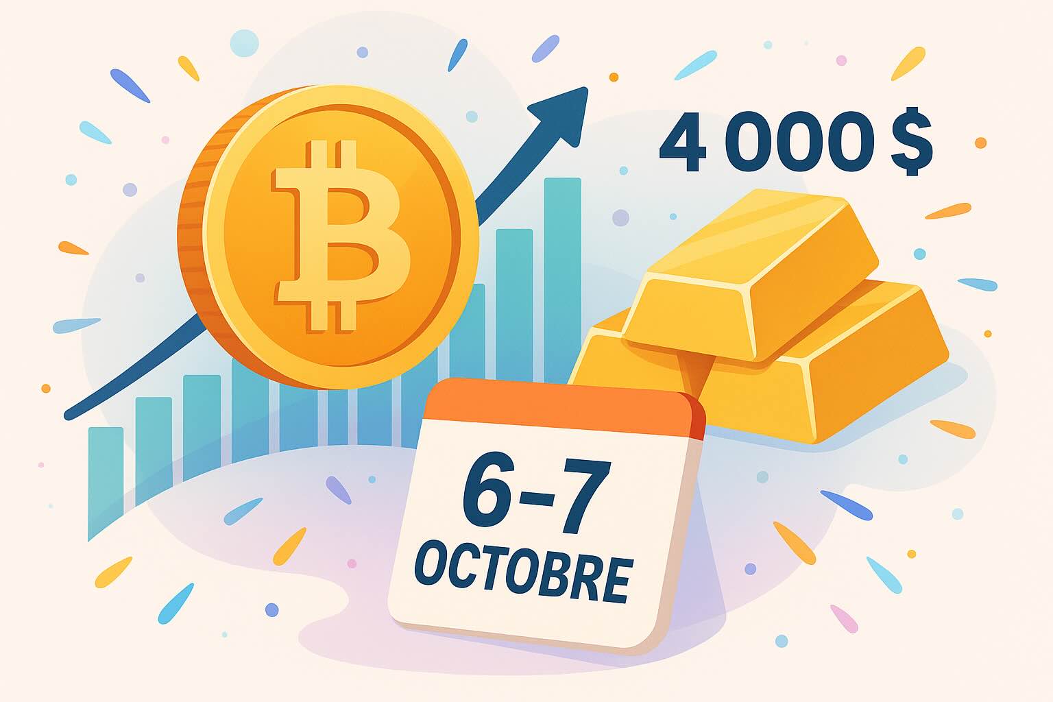 Bitcoin inscrit un nouvel ATH, l’or dépasse 4 000 $: récap des marchés nuit du 6 au 7 octobre 2025