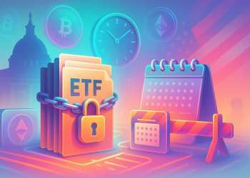 ETF crypto bloqués : 155 demandes en attente à cause du shutdown américain