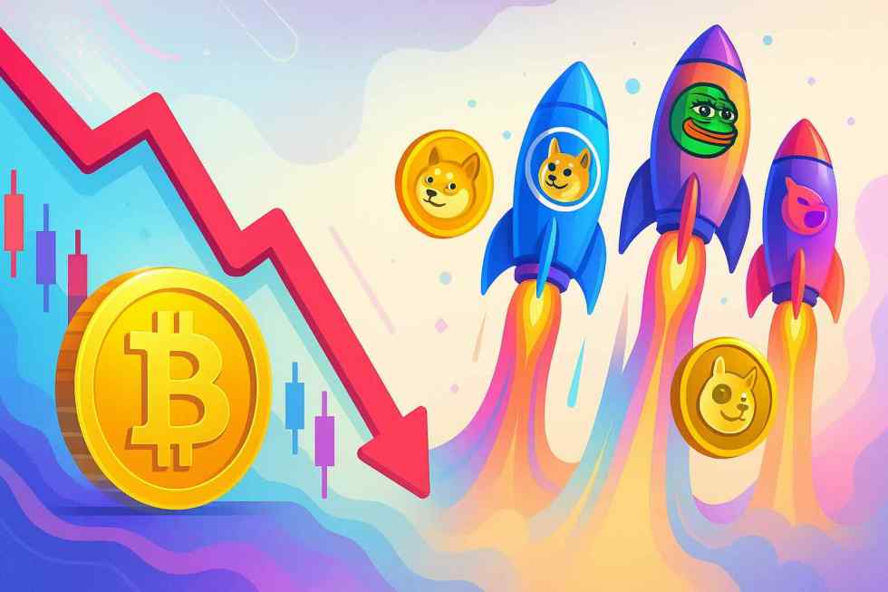 Chute du Bitcoin : quels memecoins vont exploser ? Watchlist et catalyseurs clés