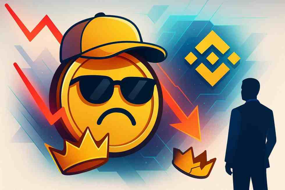 Crash du memecoin CZ : désaveu public du patron de Binance — chute brutale et volumes en panique