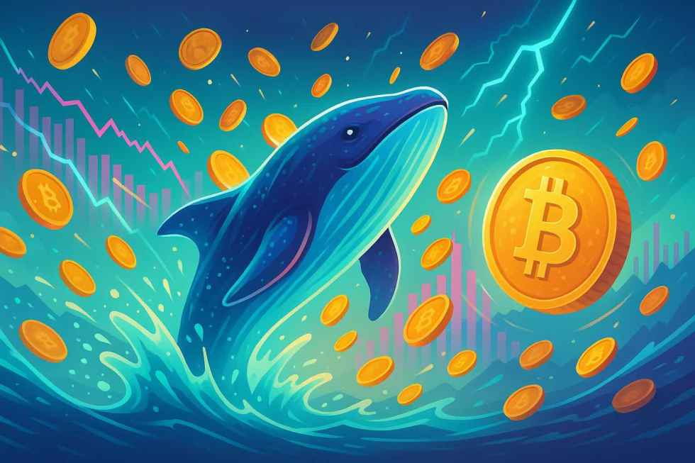 Graphique : 160 M$ de gains malgré le krach boursier — entrées/sorties on-chain