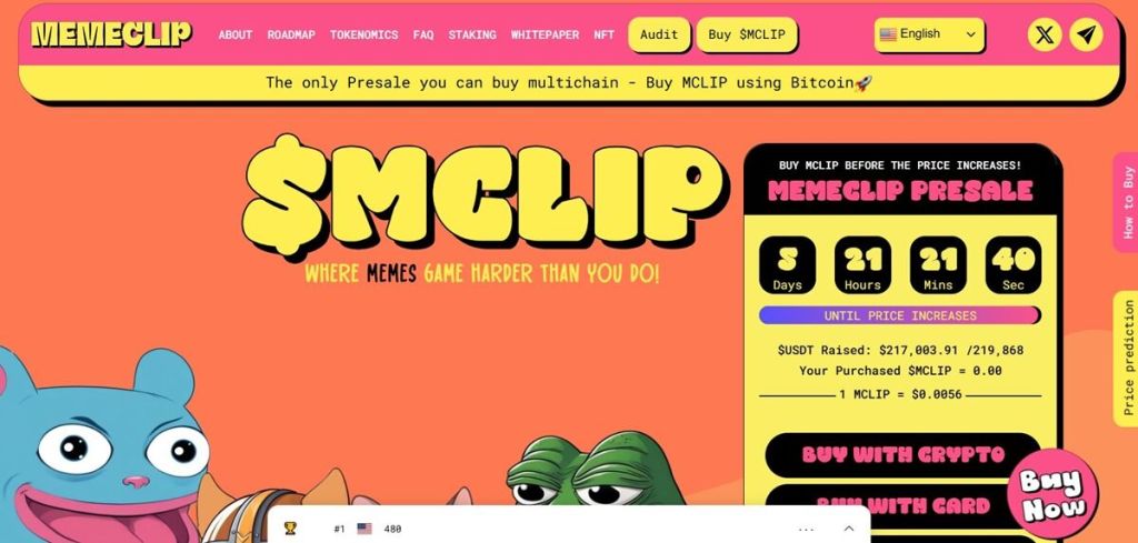 9. Memeclip (MCLIP)