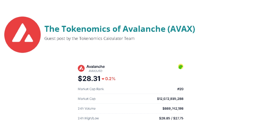 AVAX Tokenomika