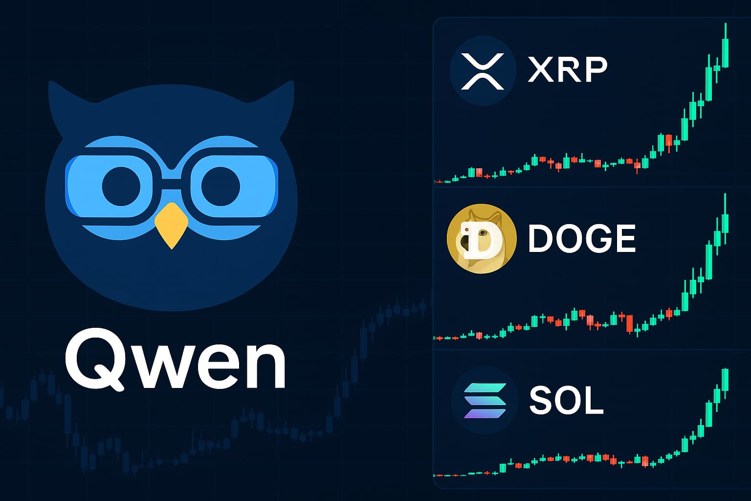 Alibaba’s Qwen AI dự đoán giá XRP, DOGE và SOL