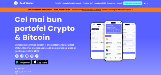 Aplicația Best Wallet