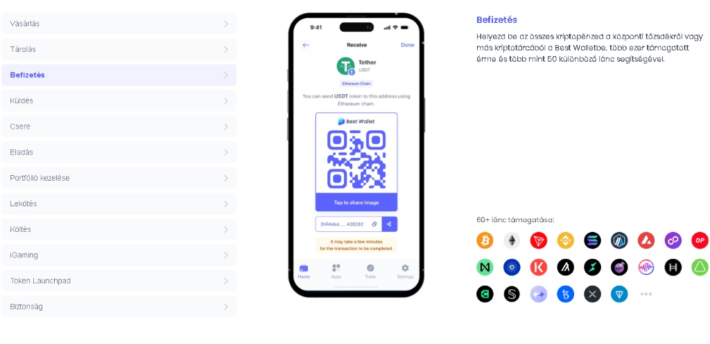 Befizetés kriptóval vagy bankkártyával